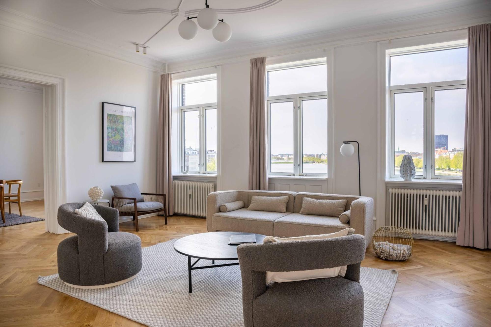 3 Bedroom Apartment In Lovely Area København Ngoại thất bức ảnh