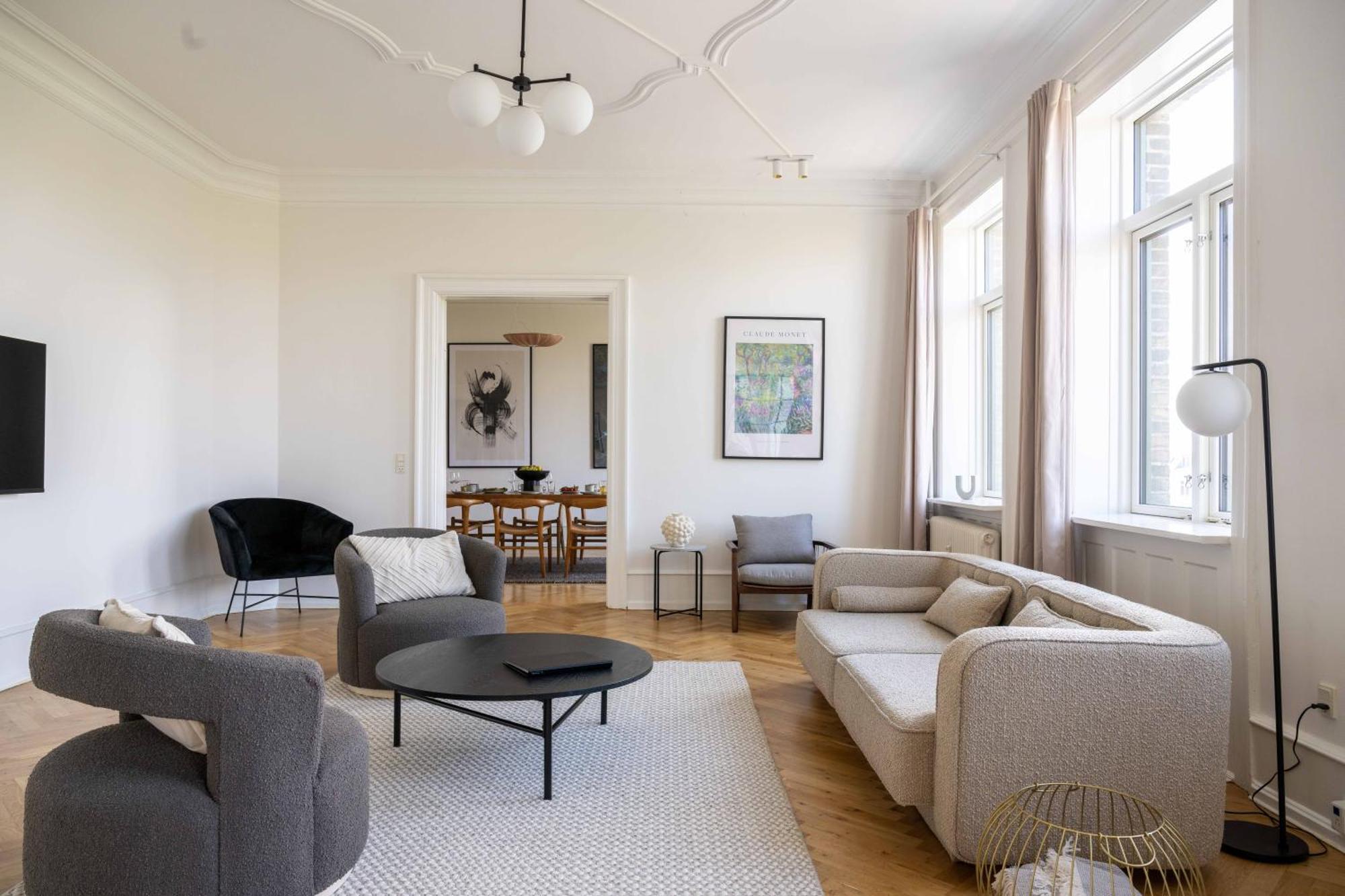3 Bedroom Apartment In Lovely Area København Ngoại thất bức ảnh